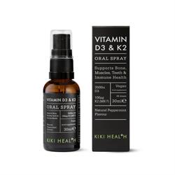 KIKI Health Vitamin D3 + K2 Oral Spray - 30ml