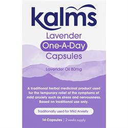 Kalms Lavender One-a-Day 14 Caps