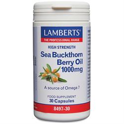 Lamberts Sea Buckthorn Berry Oil 1000mg 30 capsule
