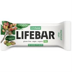 Life Food LifeFood Organic Lifebar Chia Pistachio RAW 40 g