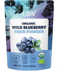 Loov LOOV Organic Wild Blueberry High Fibre Pomace Powder 100g