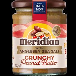 Meridian Meridian Crunchy Peanut Butter & Halen Mon Anglesey Sea Salt 280g