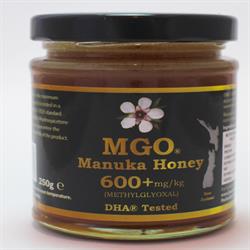 MGO Manuka Honey 600+mg/kg Methylglyoxal 250g