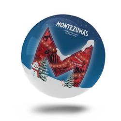Montezumas Chocolate Milk Chocolate Marc De Champagne Truffles Bauble Tin 70g