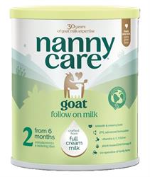 Nanny Nannycare Stage 2 Goat Milk Based Follow On Milk