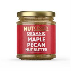 Nutcessity Organic Vegan Maple Pecan Nut Butter 170g [Peanut-Free]