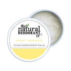 The Natural Deodorant Co. FREE The Natural Deodorant Co. Lemon + Geranium Clean Balm 10g
