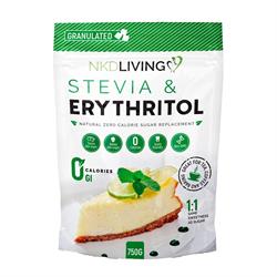 NKD Living Stevia & Erythritol 1:1 0 Calorie Sweetener 750g