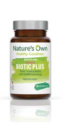 Natures Own Biotic Plus 30 capsules