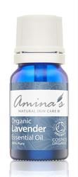 Amina's Natural Skincare Pure Organic Lavender Essential Oil 10ml