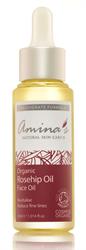 Amina's Natural Skincare Pure Organic Rosehip Seed Face Oil Dropper 30ml