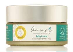 Amina's Natural Skincare Natural Aloe Vera Baby Cream for Face & Body 120ml