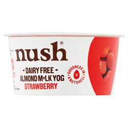 Nush Nush Strawberry Almond Milk Yog 120g