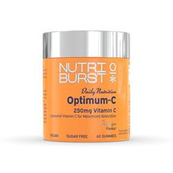 Nutriburst FREE 250mg Liposomal Vitamin C 
Vegan Sugar-Free 60 Gummies
