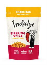 Indulge Sizzling Spice Corn Nibbles with Red Pepper & Chilli Flavour 100g
