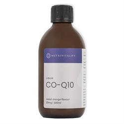 Nutrivitality CoQ10 Bottle Sweet Orange Flavour