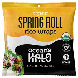 Ocean's Halo Ocean's Halo Org Spring Roll Wraps