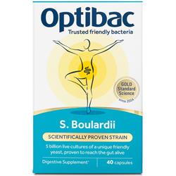 Optibac Probiotics S. Boulardii 40 capsules