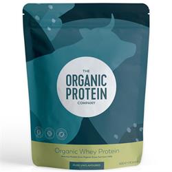 The Organic Protein Co Organic Whey Protein Powder Pure Unflavoured 400g