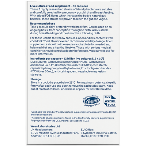 Optibac Probiotics For pregnancy 30 capsule