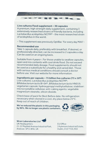 Optibac Probiotics Every Day MAX 30 capsule