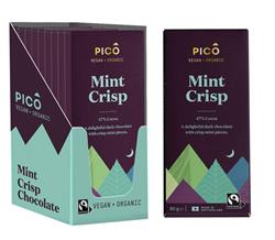 Pico Pico Organic Mint Crisp Chocolate 80g