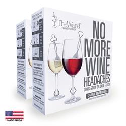 PureWine The Wand 48-Pack Wine Purifier