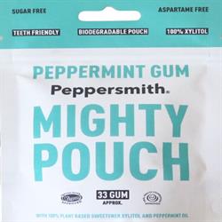 Peppersmith Premium Peppermint Xylitol Gum 50g