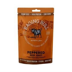 Raging Bull Snacks Peppered Beef Jerky 28g