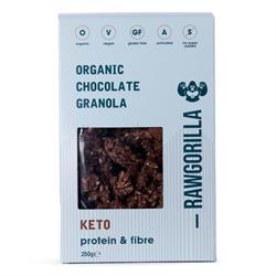 Raw Gorilla Raw Gorilla Keto Chocolate Granola 250g