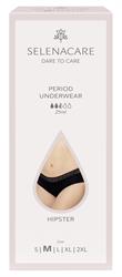 Selenacare Menstrual undies HIPSTER Black Size M