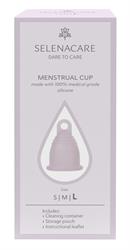 Selenacare Menstrual Cup With Container + Pouch Size L