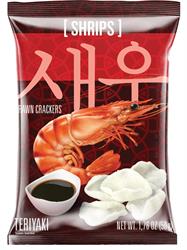 Shrips SHRIPS Prawn Crackers Teriyaki 50g