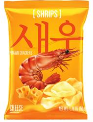 Shrips FREE SHRIPS Prawn Crackers Cheese 50g