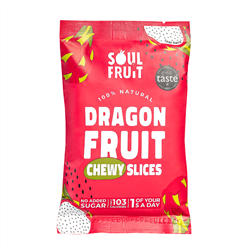Soul Fruit Soft Dried Dragon Fruit Slices 30g