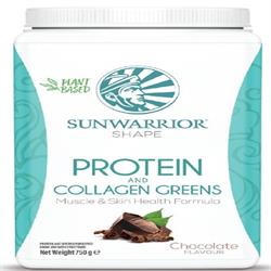 Sunwarrior Sunwarrior Shape Protein Collagen Greens chocolate Flavour