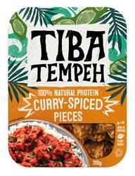 Tiba Tempeh Tiba Tempeh Curry Pieces 200g
