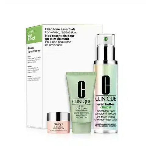 CLINIQUE SET: DARK SPOT CORRECTOR 50ML + 7 DAY SCRUB 30ML