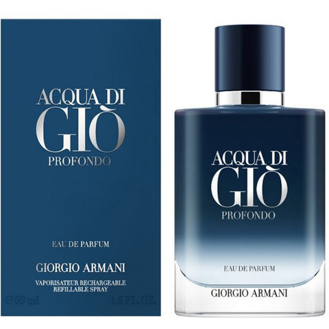 ARMANI ACQUA DI GIO POUR HOMME PROFONDO EDP REFILLABLE SPRAY 50ML