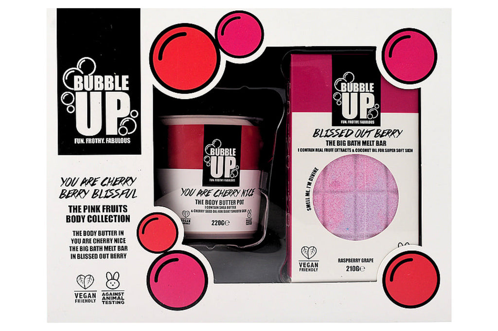 BUBBLE UP 210G BIG BATH BAR BERRY &