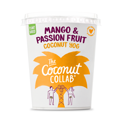 The Coconut Collaborative Mango & Passion Fruit Coconut Yog 360g