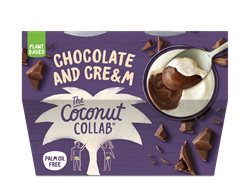 The Coconut Collaborative Choc and Cre&m Pots 4x60g