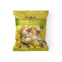 The Ginger People Gin Gins Lemon Ginger Chews 60g bag