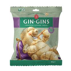 The Ginger People Gin Gins Original Chewy candy 60g bag
