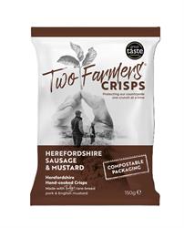 Two Farmers Crisps Two Farmers Herefordshire Sausage & Mustard 150g
