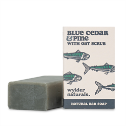 Wylder Naturals 120g Blue Cedar & Pine with Oats Natural Soap