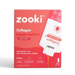 Zooki Marine Collagen 5000mg Berry 30 Sachets Box