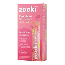 Zooki Electrolytes+ Skin Radiance Pomegranate 7 Sachets Box