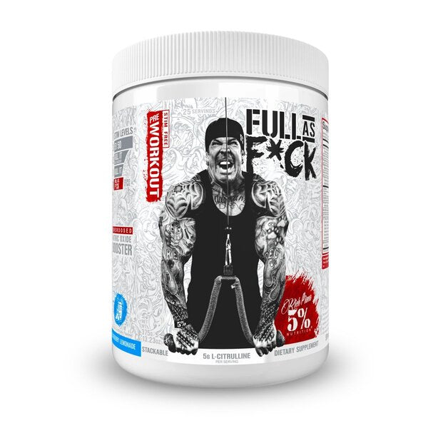 5% Nutrition, Full As F*ck - Legendary Series, Blueberry Lemonade - 350g