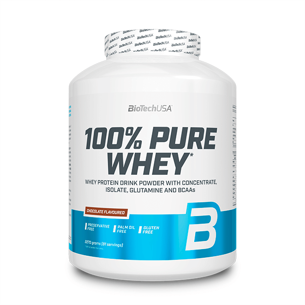 BioTechUSA, 100% Pure Whey, Caramel Cappuccino - 2270g